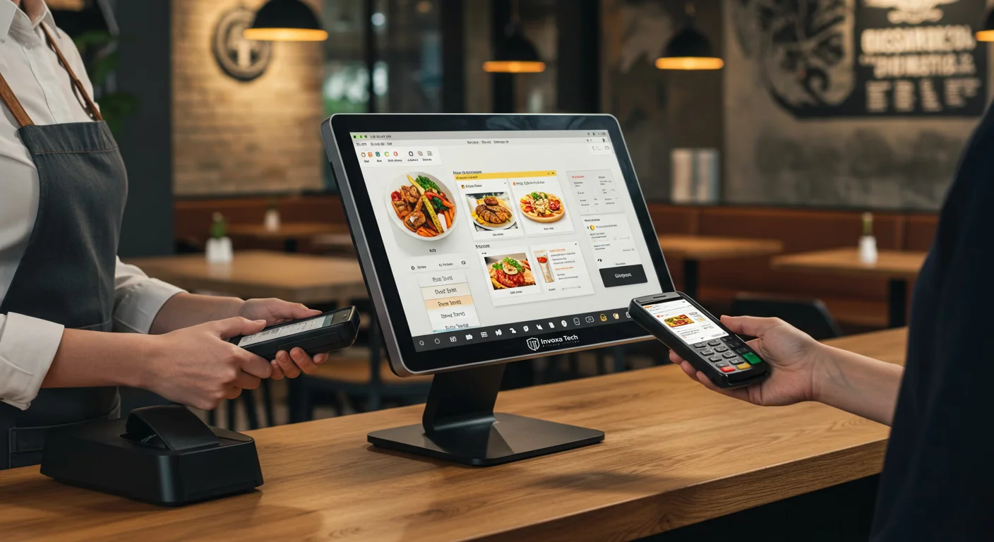 Restaurant POS system with payment terminals